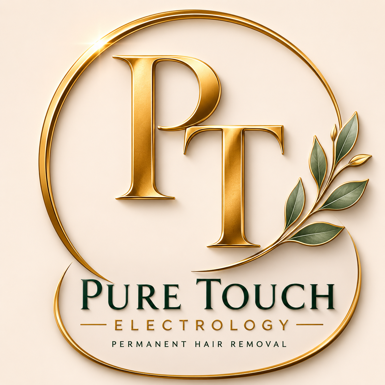Pure Touch Electrology PT logo